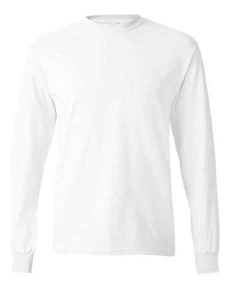 Hanes Men's Authentic 100% Cotton Long Sleeve T-Shirt 5586-1