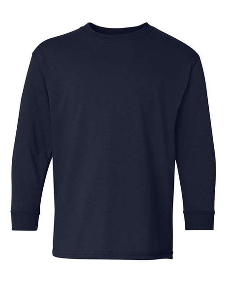 Gildan Youth Heavy Cotton Long Sleeve T-Shirt-1