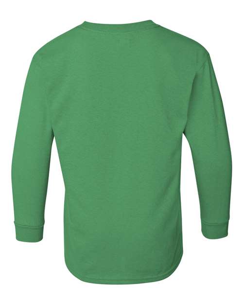 Gildan Youth Heavy Cotton Long Sleeve T-Shirt-3