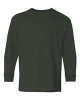 Gildan Youth Heavy Cotton Long Sleeve T-Shirt-1