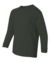 Gildan Youth Heavy Cotton Long Sleeve T-Shirt-2