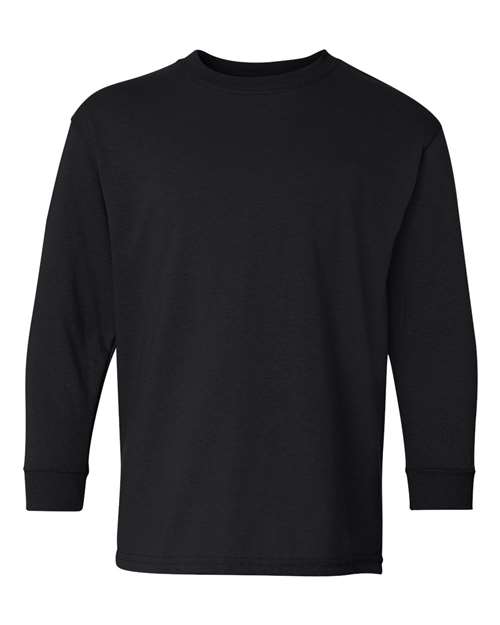 Gildan Youth Heavy Cotton Long Sleeve T-Shirt-1