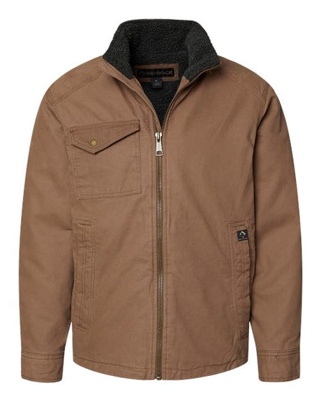DRI DUCK Men's Endeavor Canyon Cloth Canvas Jacket with Sherpa Lining-1