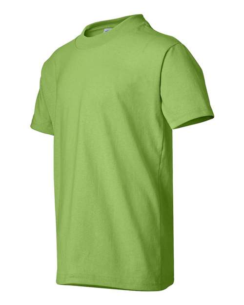 Hanes Youth EcoSmart 50/50 Cotton/Poly T-Shirt-2