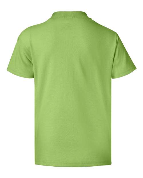Hanes Youth EcoSmart 50/50 Cotton/Poly T-Shirt-3