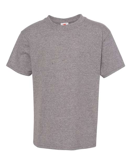 Hanes Youth EcoSmart 50/50 Cotton/Poly T-Shirt-1