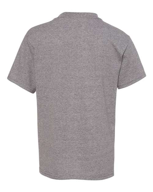 Hanes Youth EcoSmart 50/50 Cotton/Poly T-Shirt-2