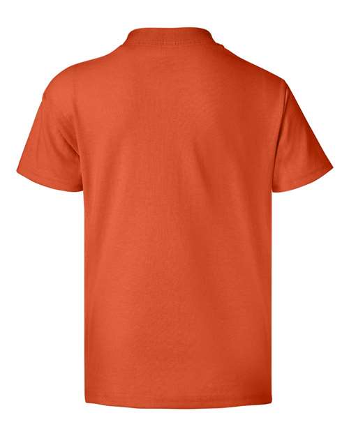 Hanes Youth EcoSmart 50/50 Cotton/Poly T-Shirt-3
