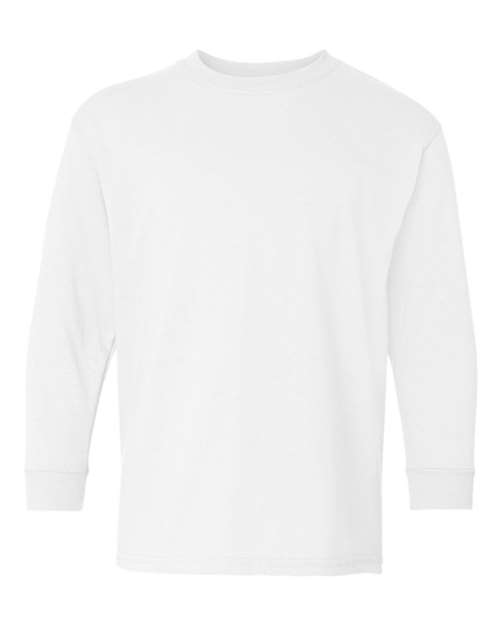 Gildan Youth Heavy Cotton Long Sleeve T-Shirt-1