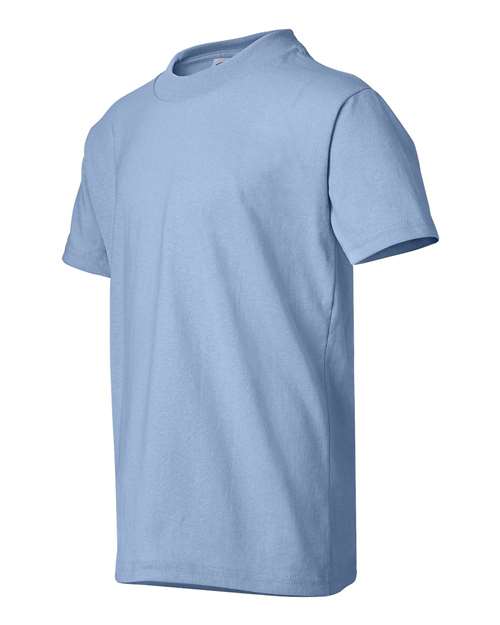 Hanes Youth EcoSmart 50/50 Cotton/Poly T-Shirt-2