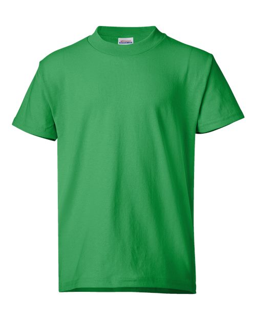 Hanes Youth EcoSmart 50/50 Cotton/Poly T-Shirt-1