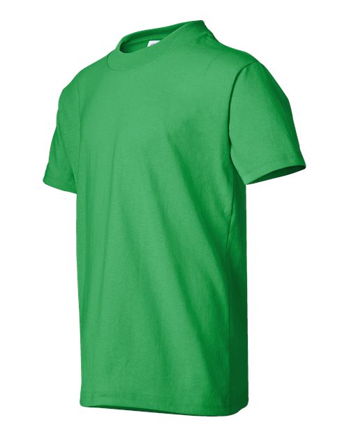 Hanes Youth EcoSmart 50/50 Cotton/Poly T-Shirt-2