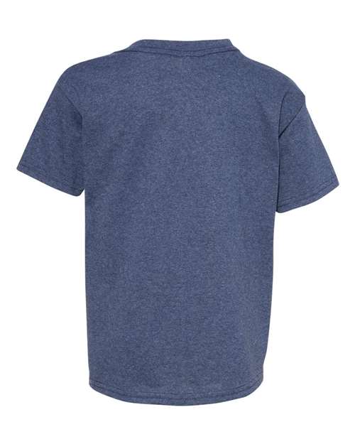 Hanes Youth EcoSmart 50/50 Cotton/Poly T-Shirt-2