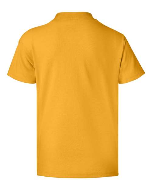 Hanes Youth EcoSmart 50/50 Cotton/Poly T-Shirt-3