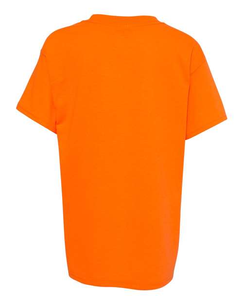 Hanes Youth EcoSmart 50/50 Cotton/Poly T-Shirt-2