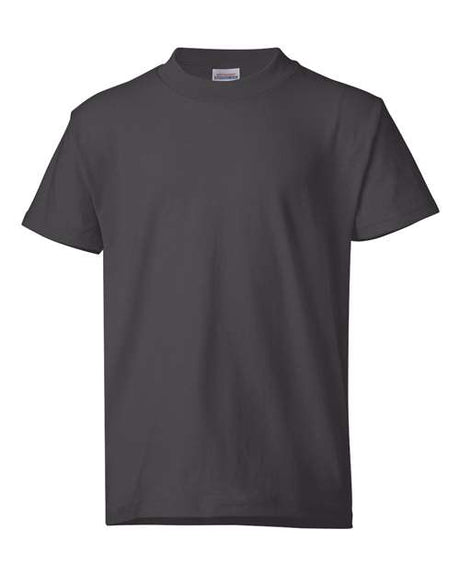 Hanes Youth EcoSmart 50/50 Cotton/Poly T-Shirt-1