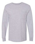 Men's Workwear Long Sleeve Pocket T-Shirt-1