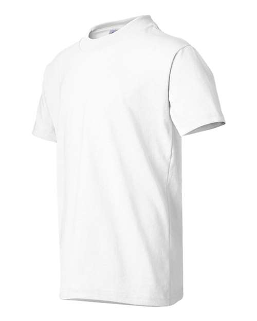 Hanes Youth EcoSmart 50/50 Cotton/Poly T-Shirt-2