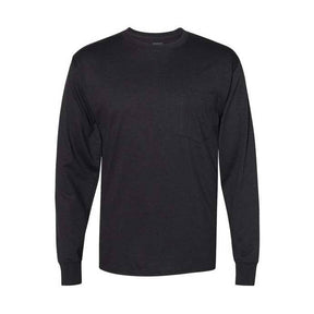  Men's Workwear Long Sleeve Pocket T-Shirt-1