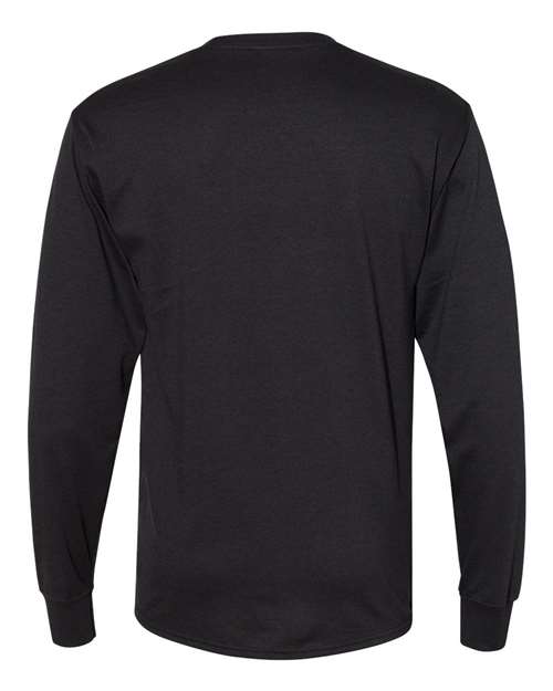  Men's Workwear Long Sleeve Pocket T-Shirt-2