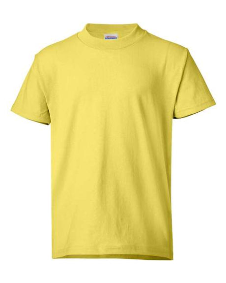 Hanes Youth EcoSmart 50/50 Cotton/Poly T-Shirt-1