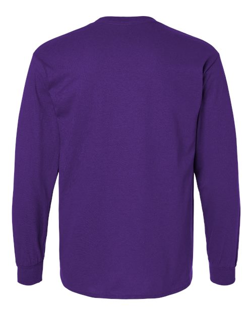 Gildan Men's Ultra Cotton Long Sleeve T-Shirt-2