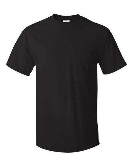 Hanes Men's Authentic 100%  Cotton T-Shirt with Pocket-1