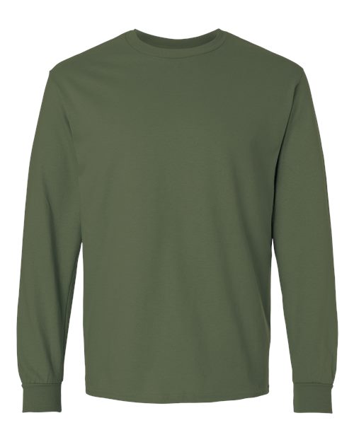 Gildan Men's Ultra Cotton Long Sleeve T-Shirt-1