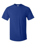 Hanes Men's Authentic 100%  Cotton T-Shirt with Pocket-1