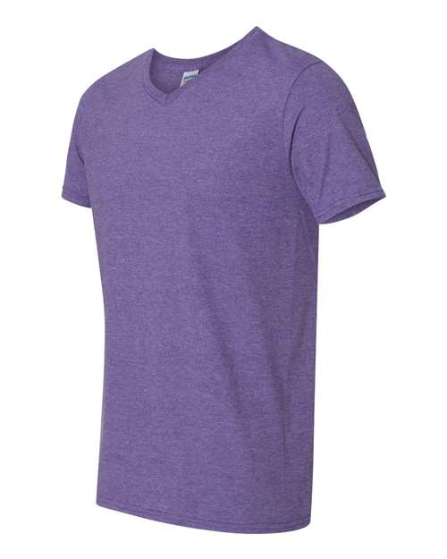 Gildan Men's Softstyle V-Neck T-Shirt-2