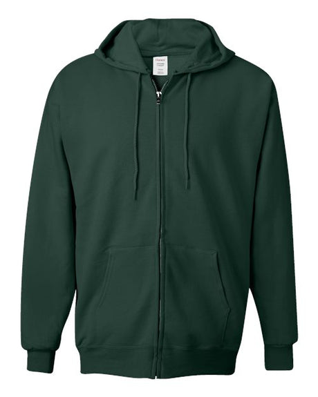 Hanes Men's Ultimate Cotton Full-Zip Hooded Sweatshirt-1