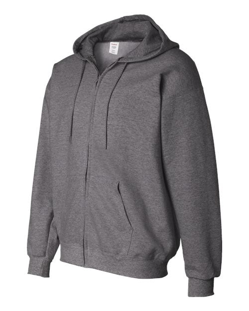 Hanes Men's Ultimate Cotton Full-Zip Hooded Sweatshirt-2
