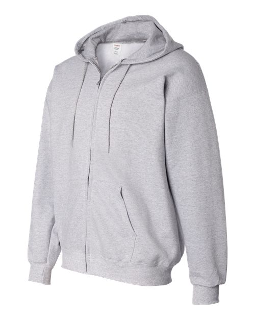 Hanes Men's Ultimate Cotton Full-Zip Hooded Sweatshirt-2