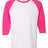 Gildan Men's Heavy Cotton Raglan Three-Quarter Sleeve T-Shirt-1