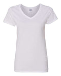 Gildan Women's Heavy Cotton V-Neck T-Shirt-1