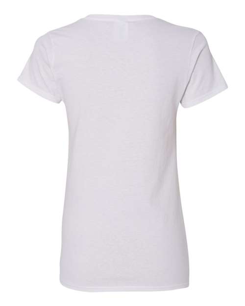 Gildan Women's Heavy Cotton V-Neck T-Shirt-3