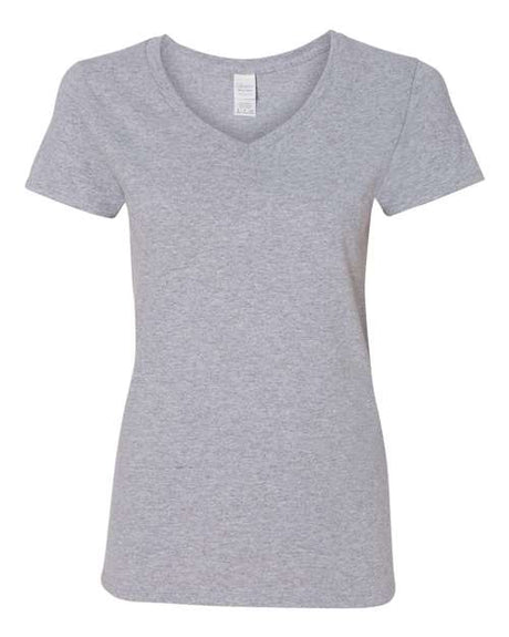 Gildan Women's Heavy Cotton V-Neck T-Shirt-1