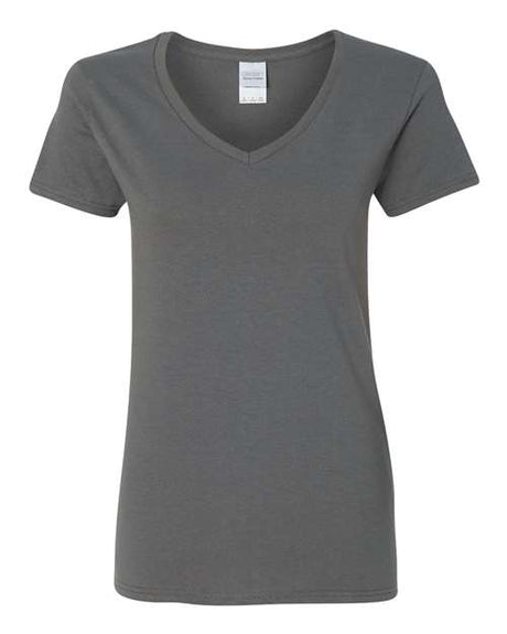 Gildan Women's Heavy Cotton V-Neck T-Shirt-1