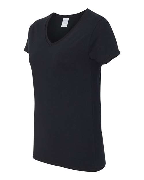 Gildan Women's Heavy Cotton V-Neck T-Shirt-2