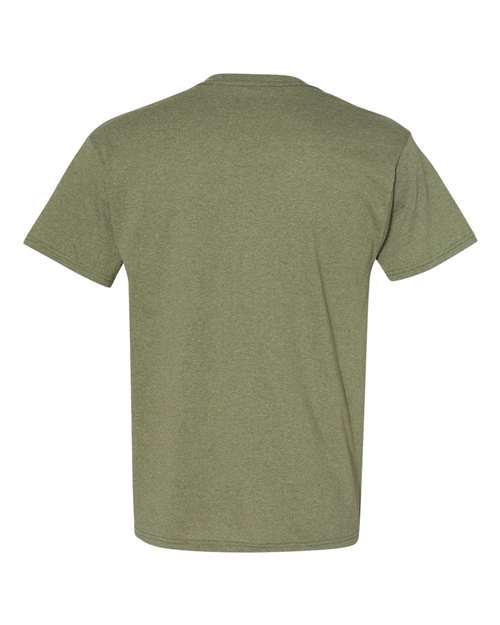 Hanes Men's EcoSmart 50/50 Cotton/Poly T-Shirt-2