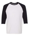 Gildan Men's Heavy Cotton Raglan Three-Quarter Sleeve T-Shirt-1
