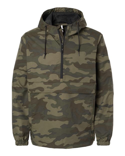 Independent Trading Co. Men's Nylon Anorak-1