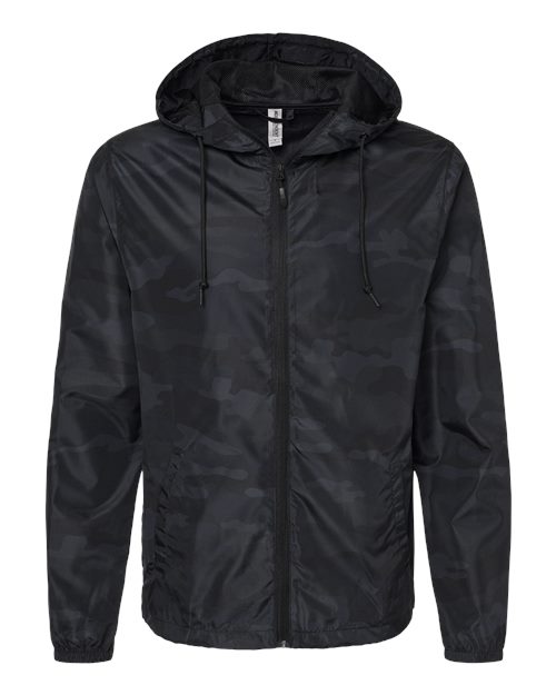 Independent Trading Co. Men's Lightweight Windbreaker Full-Zip Jacket-1