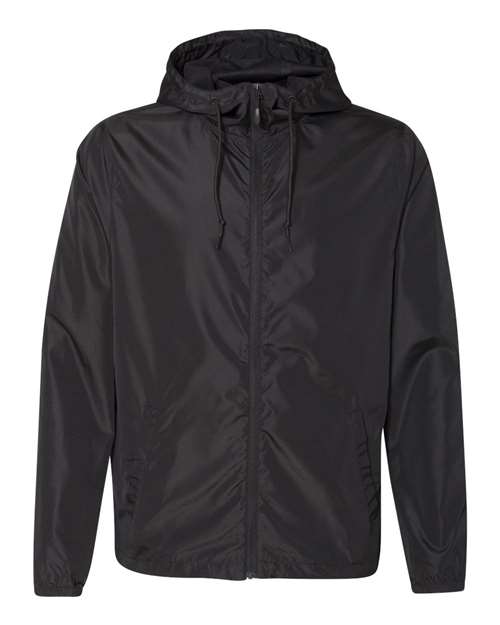 Independent Trading Co. Men's Lightweight Windbreaker Full-Zip Jacket-1