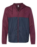 Independent Trading Co. Men's Lightweight Windbreaker Full-Zip Jacket-1
