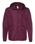 Independent Trading Co. Men's Lightweight Windbreaker Full-Zip Jacket-1
