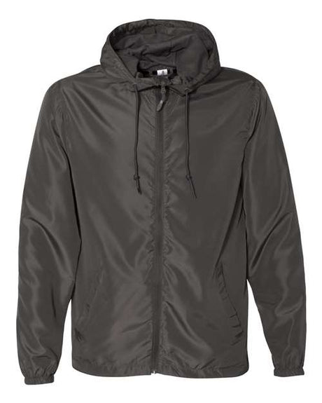 Independent Trading Co. Men's Lightweight Windbreaker Full-Zip Jacket-1
