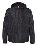 Independent Trading Co. Men's Lightweight Quarter-Zip Windbreaker Pullover Jacket-1