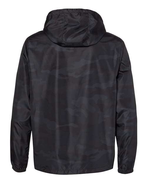 Independent Trading Co. Men's Lightweight Quarter-Zip Windbreaker Pullover Jacket-2