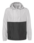 Independent Trading Co. Men's Lightweight Quarter-Zip Windbreaker Pullover Jacket-1